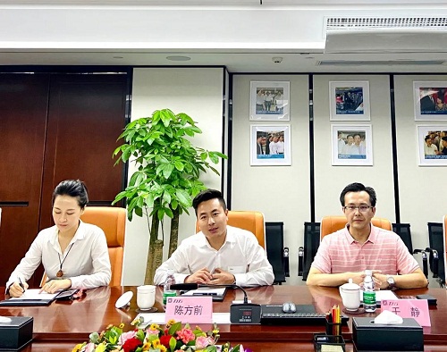 华为数字政府全国团队一行莅临明博链接_明博MINGBO(中国)
考察交流