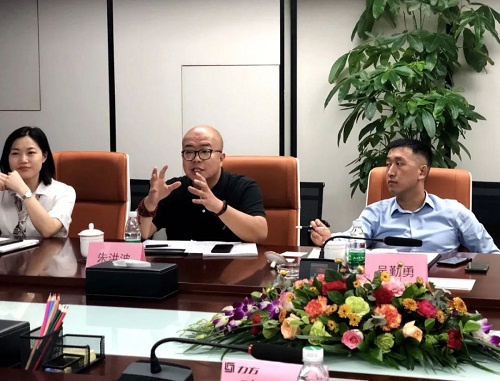 华为数字政府全国团队一行莅临明博链接_明博MINGBO(中国)
考察交流